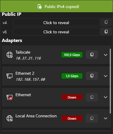 NetIP v0.2.0 - DNS Profile Switcher!